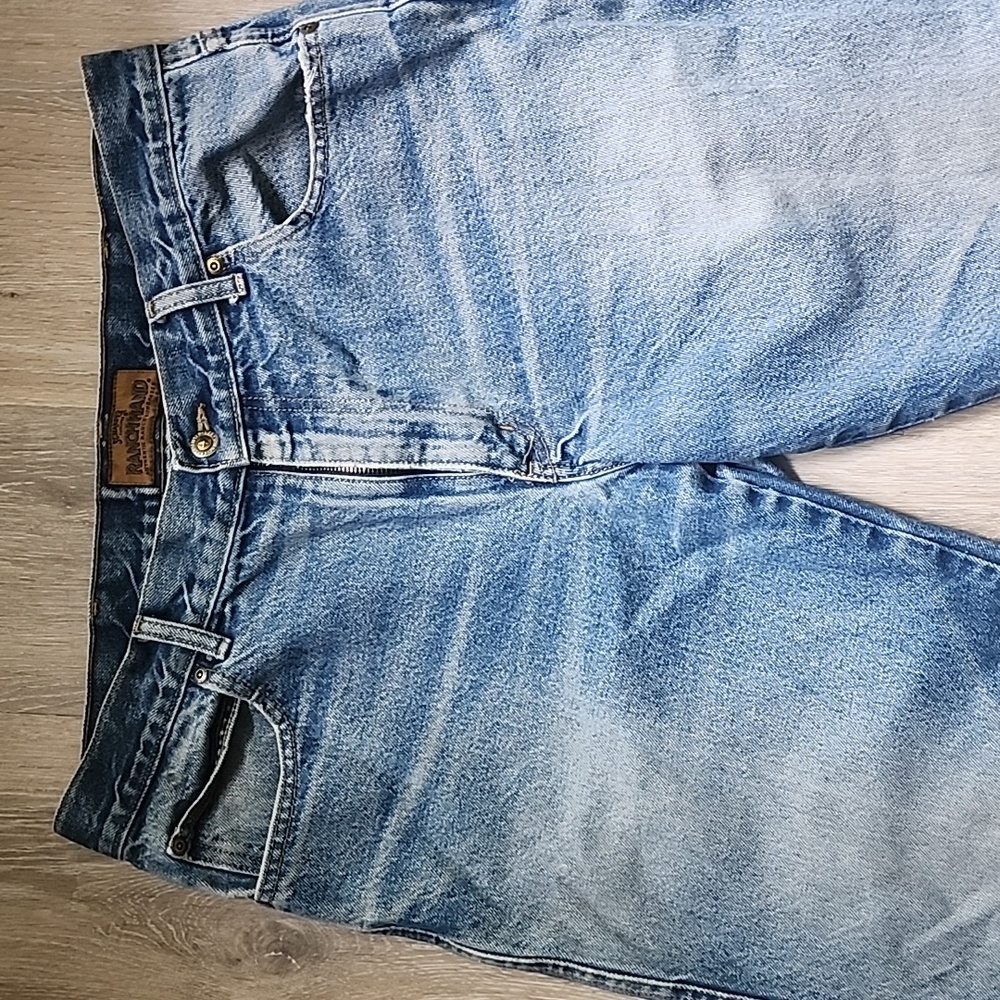 Vintage Schaefer Outfitter Ranch Hand Denim Jeans Classic Relaxed Fit Sz 35×38 - Picture 3 of 11